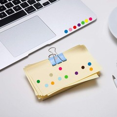 JANYUN 26656 Pieces Colored Dot Stickers, 1/4″ Small 0.25 inch, Multicolor