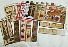 NEW Lot CHRISTMAS Fresh Cuts Ivy Cottage Cutouts Borders Tree Gift