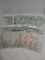 Lot of 24 Scrapbook Supplies/Stickers Various Brands and Sizes Mixed Themes