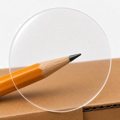 1.5 Inch Ultra Clear Wafer Seals – 5,000 Count for Elegant Packaging Solutions
