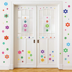 12 Sheets Daisy Stickers 96 Pcs Retro Hippie Flower Car Decals Self