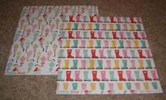 Echo Park 12×12 Double Sided Scrapbook Paper Lot of 8 ~ Spring Fling/Homegrown