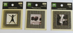 Making Memories Charmed Frames Metal Square Photo Frames Set of 3