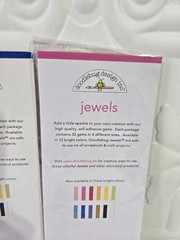 Lot Of 5 Crafts Doodlebug Mini Jewels Repeats Assorted Sizes Gems Bling New