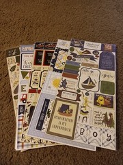 Crafts 13″ Chipboard Stickers Lot 6 Little Boy Theme Play Explore Pirates
