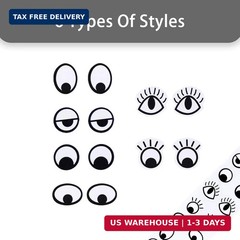2000 Pieces Eye Stickers Labels, Googly Eyes Self Adhesive Eye Stickers, Eyes fo