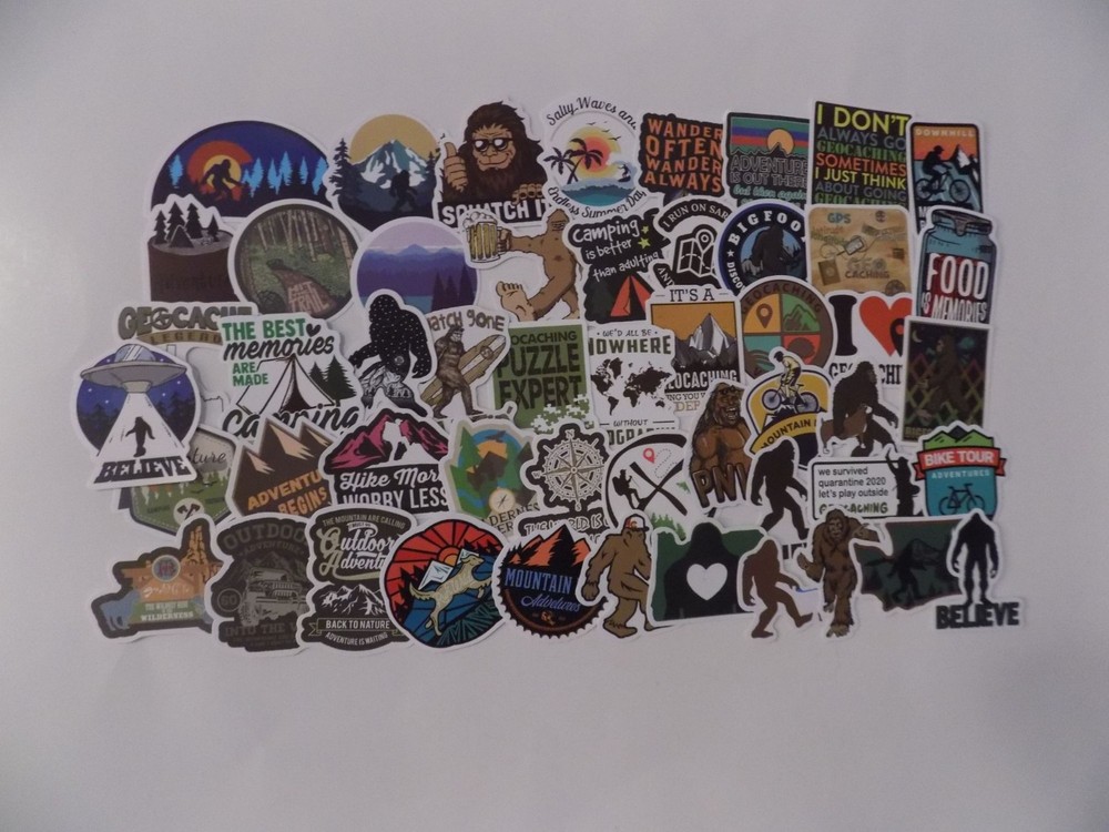 Stickers, Decals, Labels, Decor -Bigfoot