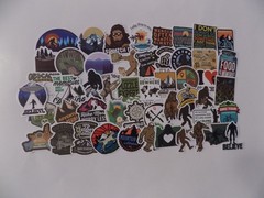 Stickers, Decals, Labels, Decor -Bigfoot