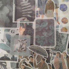 200pcs Lot Stickers Journal Scrapbook Stickers for DIY