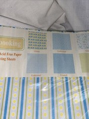 Brand New Baby ‘ (8) 12×12″ Coordinating￼ Sheets Sealed Package