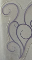 PURPLE MOTHER “SWIRL”Mylar shape(1pcs)My Minds Eye•Wild Asparagus•Card Making•