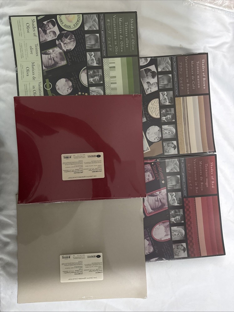 Creative Memories Shades of Paper 5 Packs 10×12 Photo Mounting Paper NIP