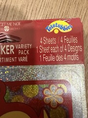 1991 Teletubbies Sticker Variety Pack/15 Sets/14 Unopened-1 Partially open