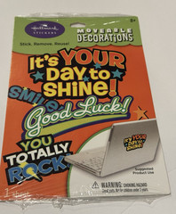 Hallmark Stickers Moveable Decorations Your Day to Shine Totally Rock Winner USA