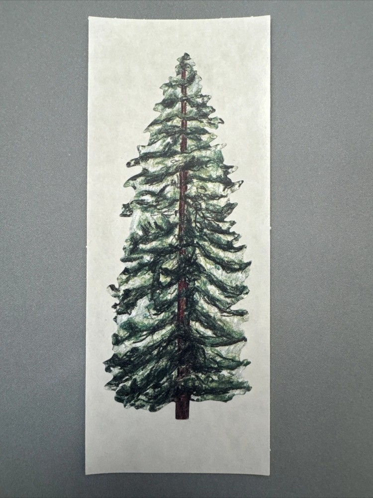 Mrs. Grossman’s Stickers | GREEN PINE TREE | Retired ‘97 Creative Memories