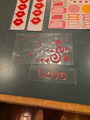 Misc. Scrapbooking Embellishments & Stickers: Valentine’s Day Themed Items, NEW