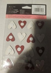 Provo Craft Third Dimension Stand-Outs HEARTS Stickers Scrapbook Crafts