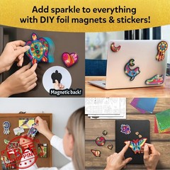 Skillmatics Foil Fun Pretty Patterns DIY Magnets