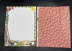 Lot of 39 Scrapbooking Paper Card Stock Variety Colors Themes 8.5″ x 11″