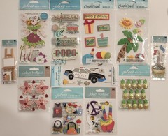 JOLEE’S BOUTIQUE Creative Touch Lot Of 11 Scrapbooking Sticker ASSORTED MIX