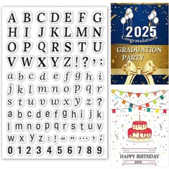 ORIGACH 3 Style Alphabets Letters 16cm x 11cm, Numbers