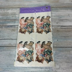 Cat Stickers Kittens Gifted Line John Grossman Vintage Kitty Tango 90s Scrapbook