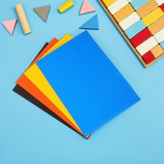 40 Pcs Color Corrugated Paper Construction Multi Coloured Colored Cardboard