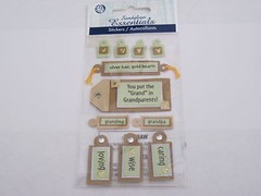 Scrapbooking Card Making Stickers Sandylion Grandparents Sayings New
