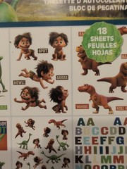 EK Success Disney/Pixar The Good Dinosaur (Movie) 336PC 18 Sheet 6 Design Crafts