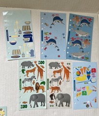 Partial Sticker Sheets & Mods Mrs Grossman, Stickomotomus, Sandylion, Meyer