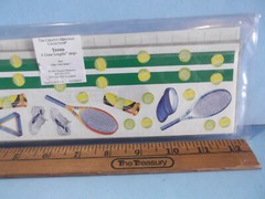 The Creative Memories Collection Tennis 12″ x 3″in great lengths strips 2002