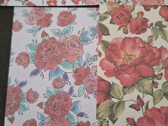 100pc Watercolor EPH Paper Pack Red