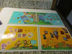 Vintage 1980’s Sticker Albums Books Lot Of 7 SW, GI Joe, Care Bears, Puffy, CP