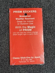 5 Packs Classy Stick-Ons By Jewel Prism Stickers Butterflies Animals Birds Deer
