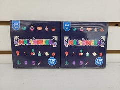 🎃 Halloween Temporary Tattoos for Kids – 460 Pack 2″ Individually Wrapped Stick
