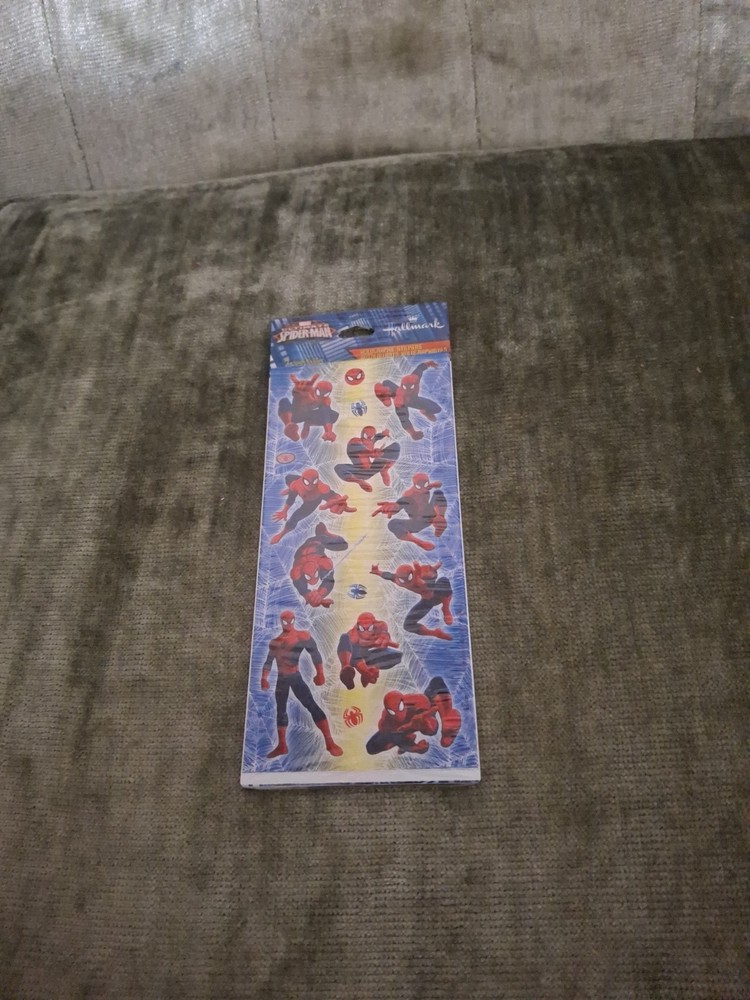 Hallmark Stickers ~Ultimate Spider Man~ 2 Sheets Brand New Jul ’16