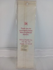 Vintage MARY ENGELBREIT BY Melissa Neufel, Inc. Initial «O» Stickers 1 Sheet