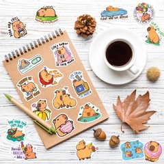 200PCS Capybara Stickers for Kids Teens, Cute Capybara Stickers for Water Bot…