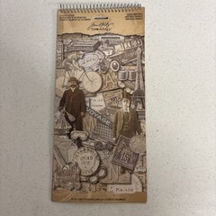 Tim Holtz Idea-ology Salvage Stickers FRENCH INDUSTRIAL 100% Complete 5 Pages