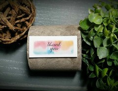 Matching Thank you Stickers labels 100 count match with Polymailers