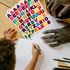 10 Sheet Colorful Letter Stickers Alphabet Stickers Small Letter Stickers