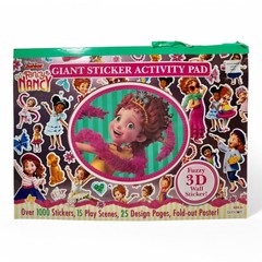 DJ Fancy Nancy Giant Sticker Activity Pad with Foam Sticker [DAMAGED COVER]