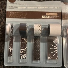 Creative Memories – Delight Paper Ribbon And Black And White – Retired NLA