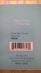 Daisy Hill Newborn Baby Cardstock Stickers Scrapbook Embellishments Paper Crafts