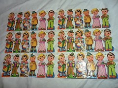 Vintage 36 Boys and Girls Stickers includes 3 different styles made in England