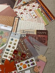 Junk Journal/Scrapbooking Fall/Harvest Variety Bundle/Ephemera 100+pcs.