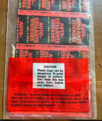 Vintage Nintendo Super Mario Play Activity 5 Packets of Album Stickers Sealed