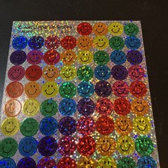 Vtg TREND Sparkle Smiles & Silly Stars Stickers-lot Of 3 Sheets