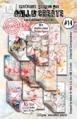 AALL AND CREATE – DOUBLE SIDED DESIGN PAPERS -COLOURFUL CORRESPONDENCE