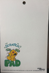 VINTAGE 80’S AMERICAN GREETINGS STRAWBERRY SHORTCAKE MEMO PAD 30 SHEETS